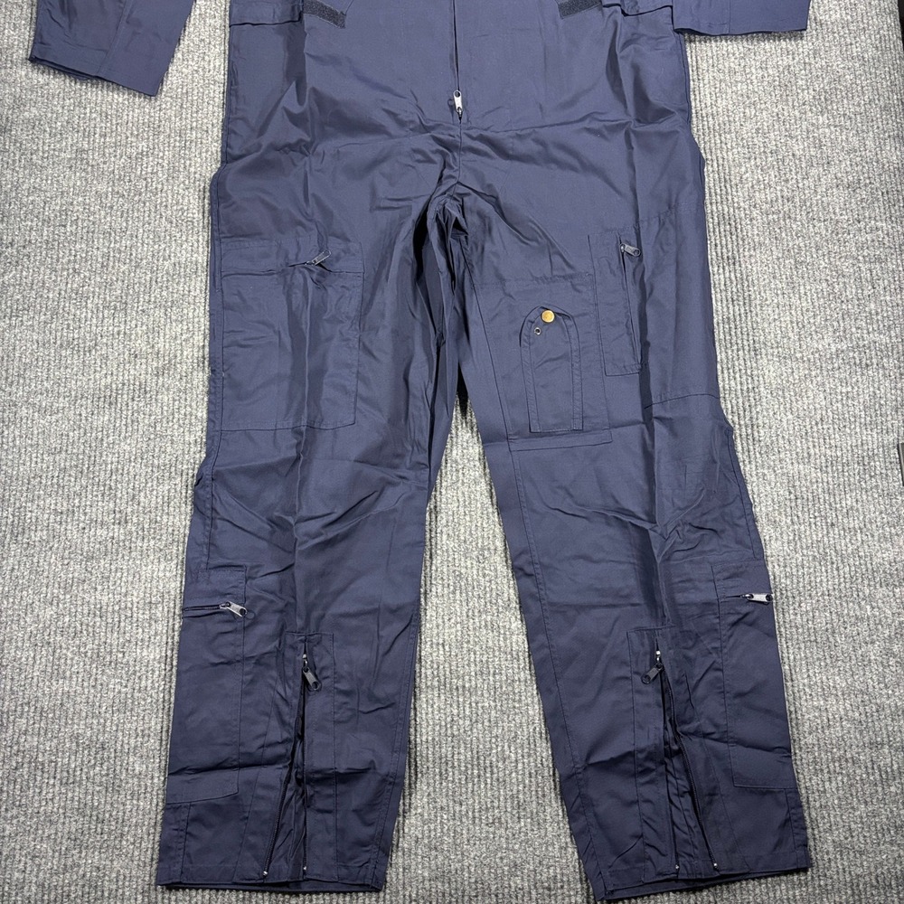 Rothco Flight Suit Mens Large Navy Blue NWT Military Style Coveralls 7503 - Picture 2 of 11